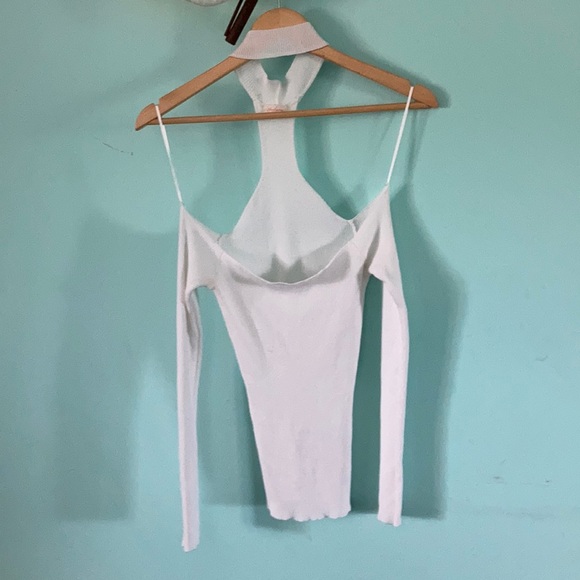 Fashion Nova White Off the Shoulder Top - Picture 3 of 3